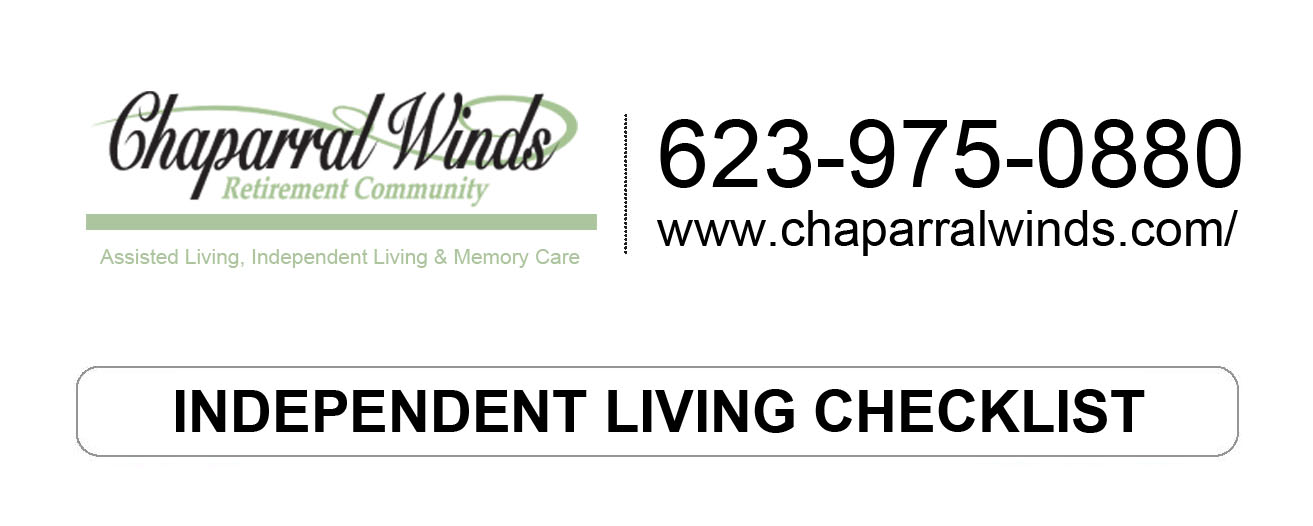 Independent Living Checklist