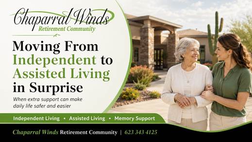 Moving From Independent Living to Assisted Living in Surprise